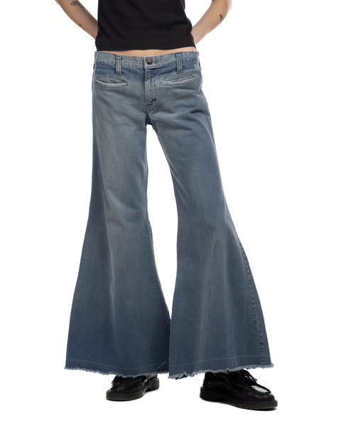 1970s Manta Ray Moleskin Flares