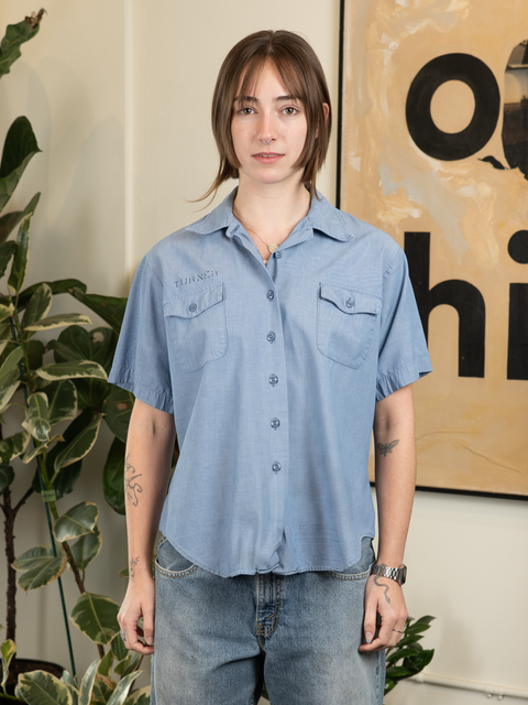 1970s USN Chambray Shirt