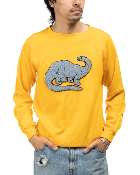 1980s Chenille Dino Crewneck
