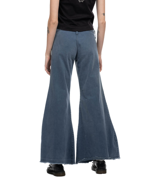 1970s Manta Ray Moleskin Flares