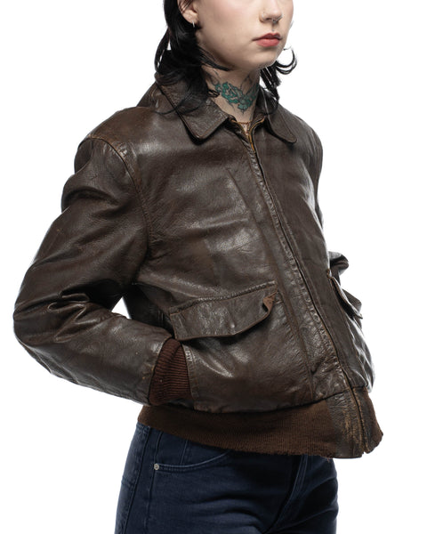 50's Goatskin A2 Jacket - Medium