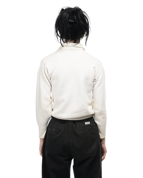 1940s Collegiate Quarter-Zip Sweatshirt