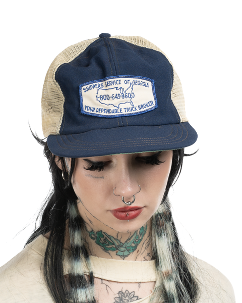 1980s Logistics Trucker Hat