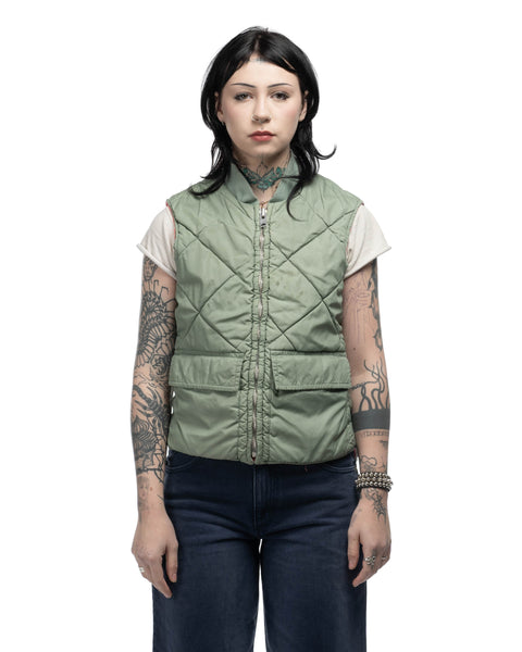 60's Quilted Hunting Vest - Small
