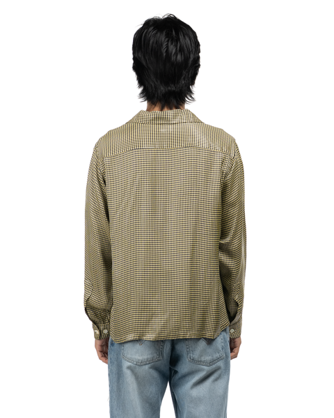 1950s Rayon Loop Collar Shirt