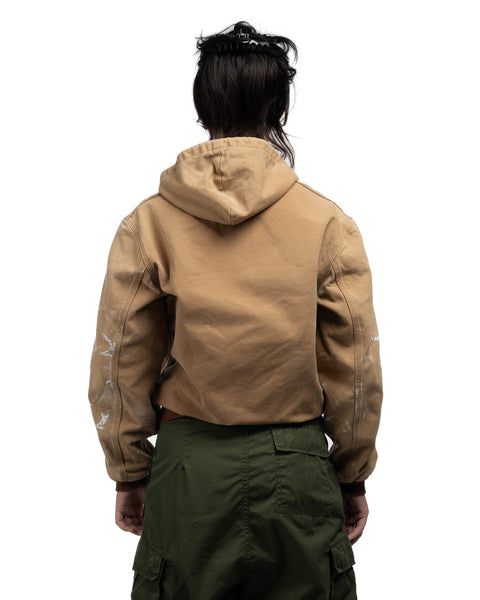 90's Carhartt Hooded Jacket - Small