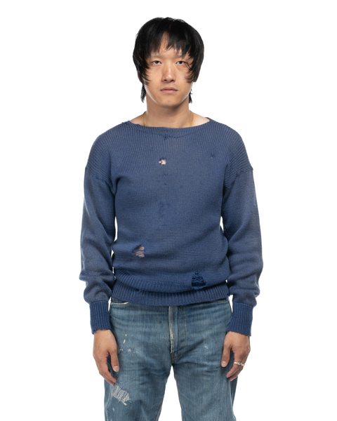 1940s Boatneck Knit Sweater