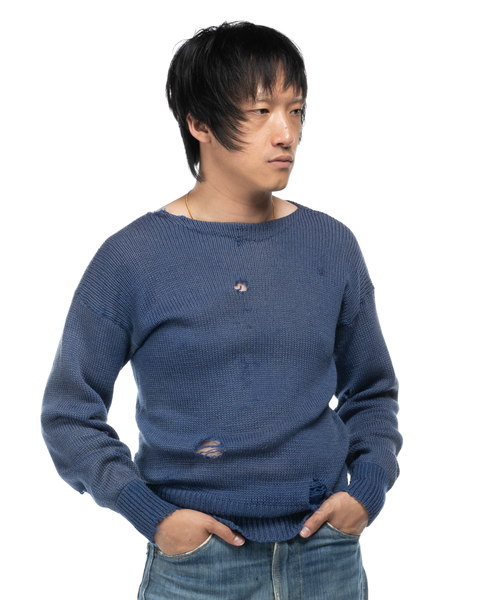 1940s Boatneck Knit Sweater