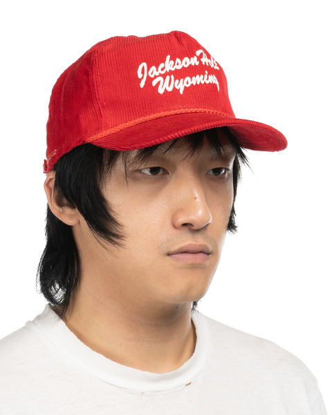 1980s Wyoming Corduroy Trucker Hat