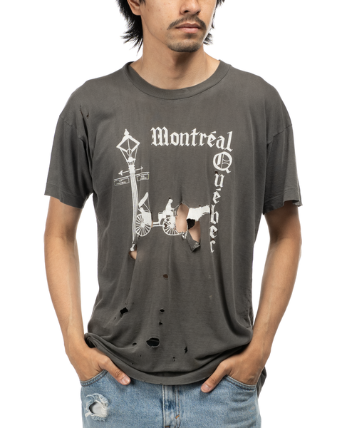 1980s Thrashed & Faded Montreal Tee
