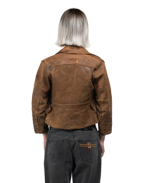 1940s Boyville Leather Jacket