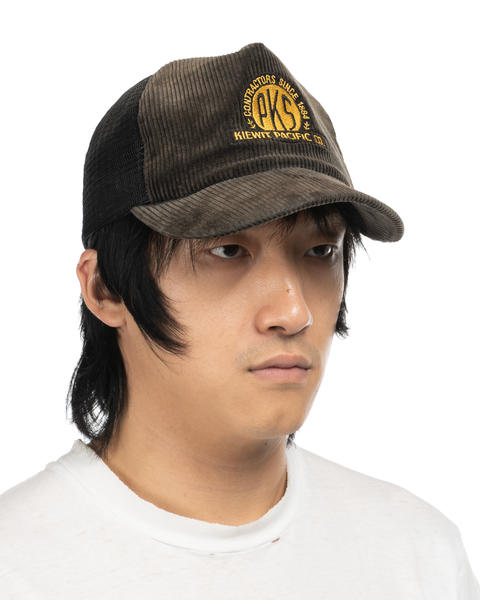 1980s Corduroy Trucker Hat