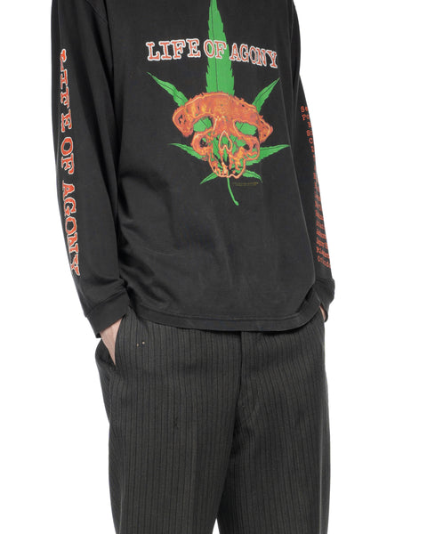 1930s Wool Pinstripe Trousers