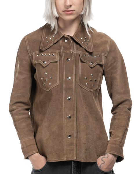 1970s Studded Suede Jacket