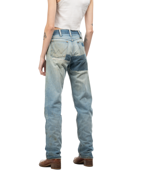 1970s Patched Wrangler Denim