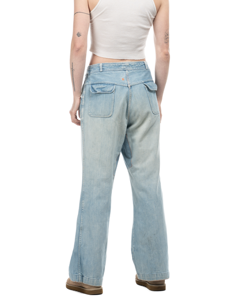 1970s Flared Denim Trousers