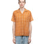 60's Grid Loop Collar Shirt - XL