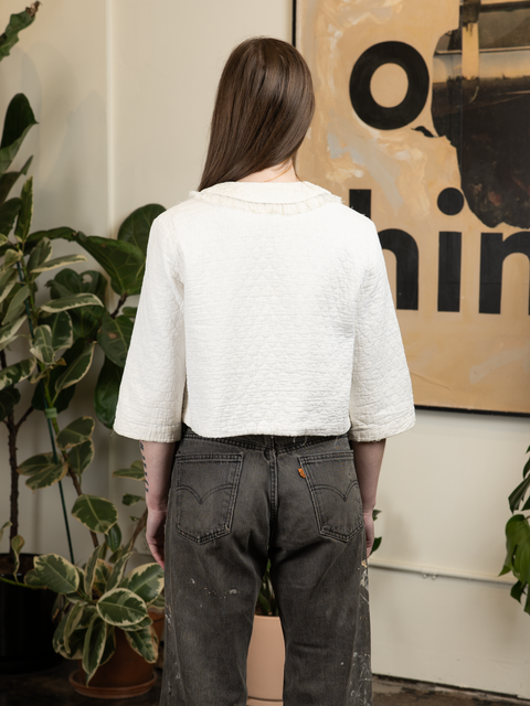 1940s Padded QT Coat