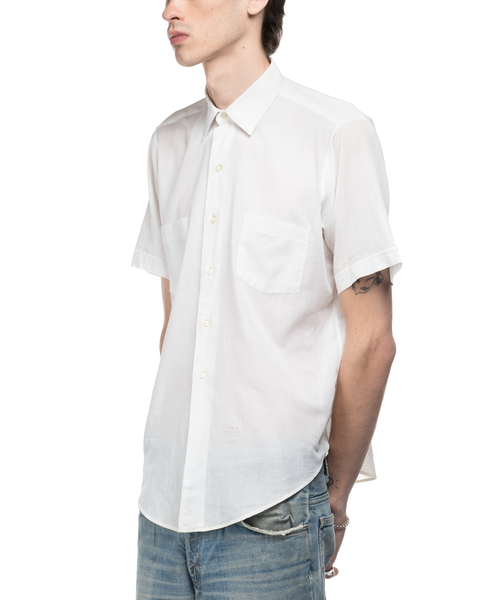60s Sheer Hotboy Button-Up - Medium