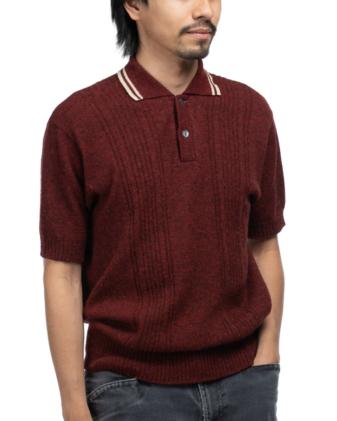 60s Knit Polo - Medium
