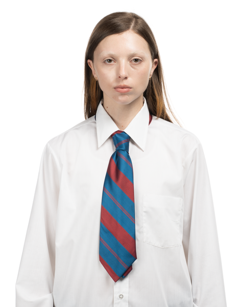 1980s Striped Neck Tie