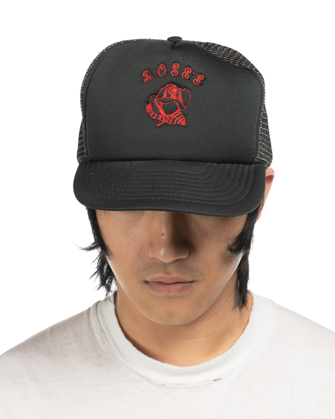1980s Rose's Embroidered Trucker Hat