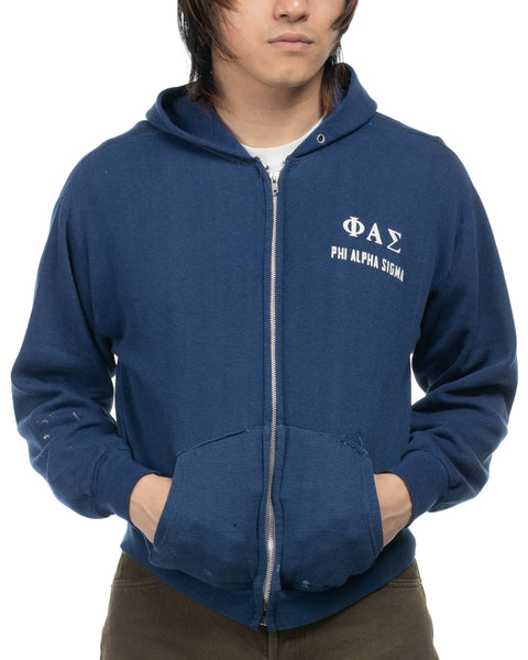 70's Champion Greek Life Hoodie - Medium