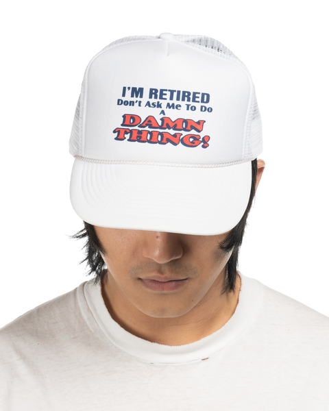 1980s Old Man Trucker Hat