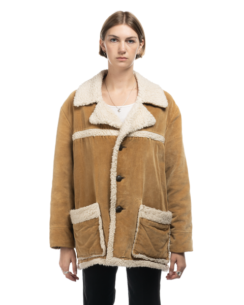 1970s Faux-Shearling Coat