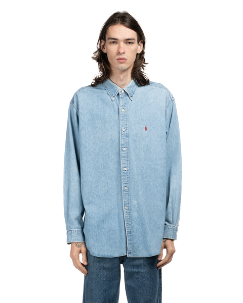 1980s Ralph Lauren Denim Shirt
