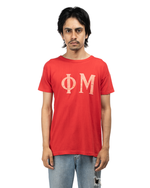 1950s Flock Print Collegiate Tee