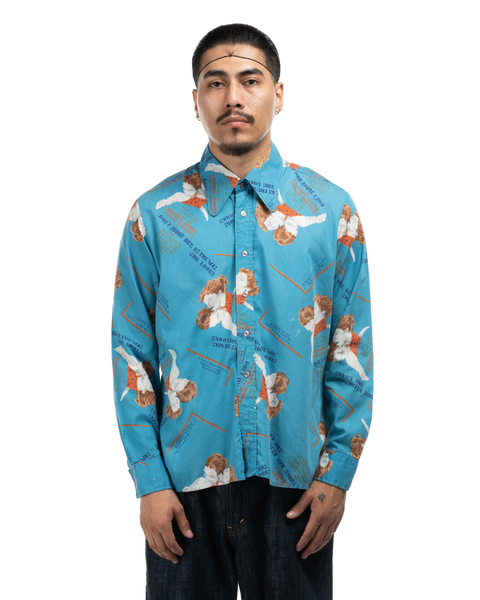 1970s Katherine Hepburn Button-Up Shirt