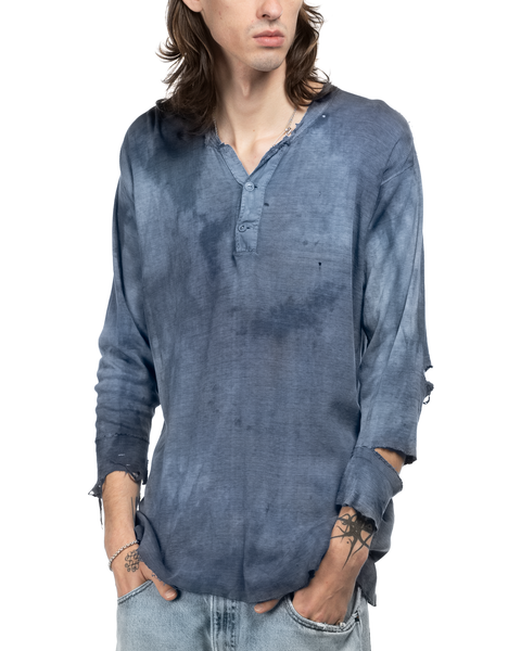 1940s Over-Dyed Henley Thermal