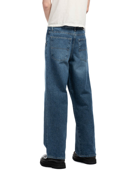 90's New Old Stock Solo USA Skate Denim - 32" x 32"