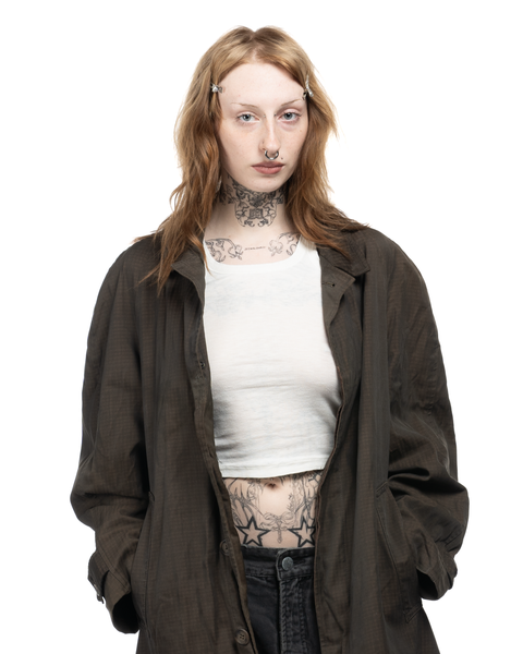 1950s Iridescent "Alligator" Trench