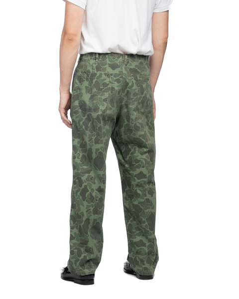 50's Korean HBT Camo Utility Trousers - 32" x 27"