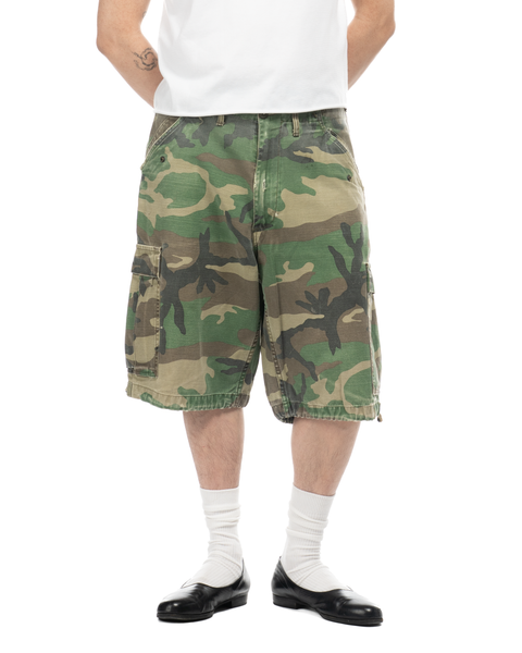 1980s Woodland Camo Shorts
