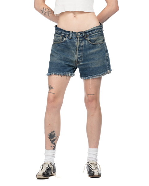 1970s Levi's Redline Denim Shorts