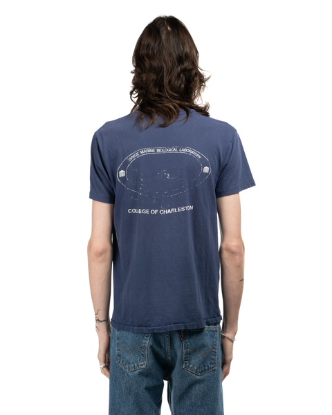 1980s Marine Biology Pocket Tee