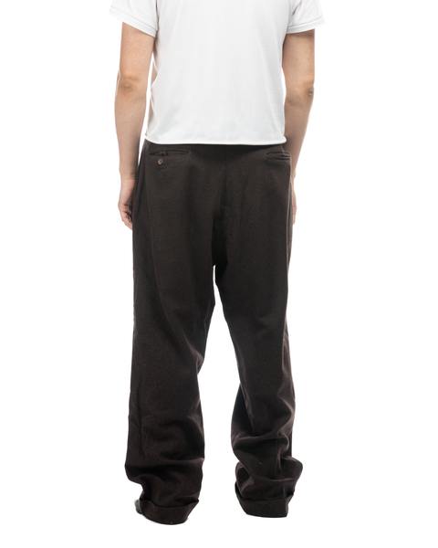 1940s Pleated Wool Trousers