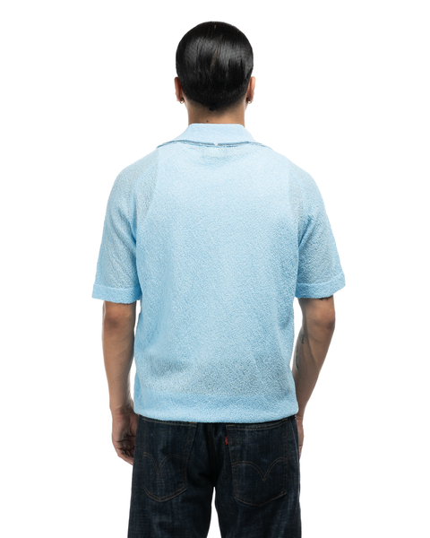 1970s Quarter-Zip Knit Polo