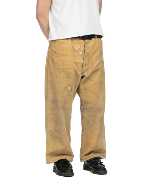 40's Black Bear Rain Tite Patched Pants - 36" x 26"