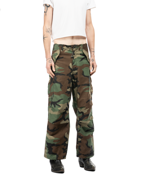 1980s Camo Military Cargos