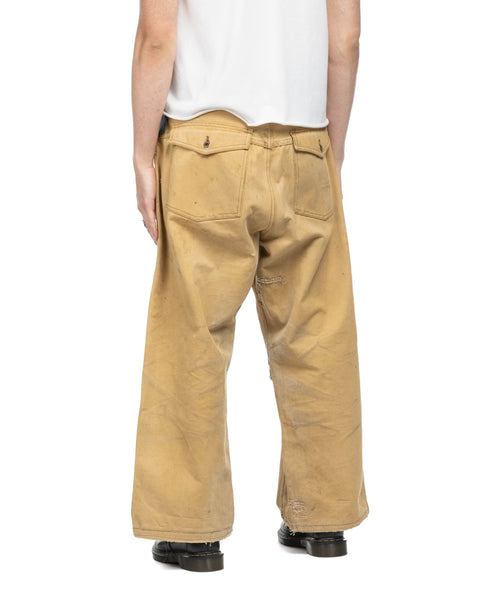 40's Black Bear Rain Tite Patched Pants - 36" x 26"