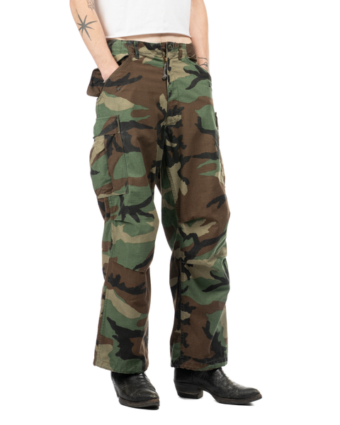 1980s Camo Military Cargos