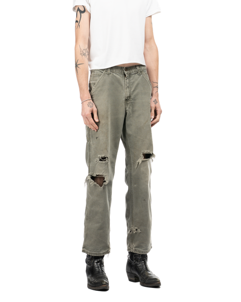 1990s Carhartt Flat-Front Dungarees