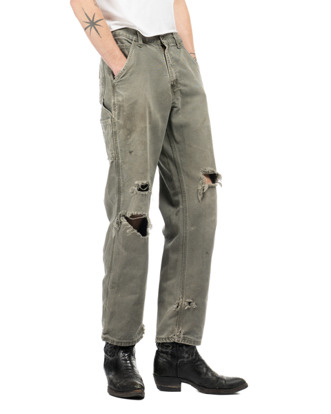 1990s Carhartt Flat-Front Dungarees