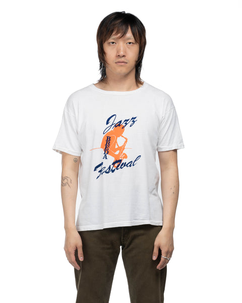 70's Flock Print Jazz Tee - Large