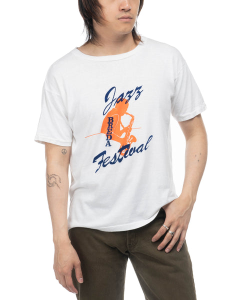 70's Flock Print Jazz Tee - Large