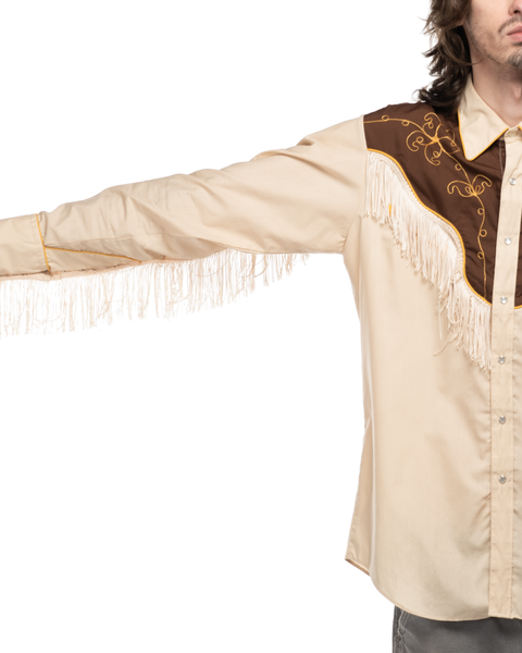 1970s Fringe Western Shirt